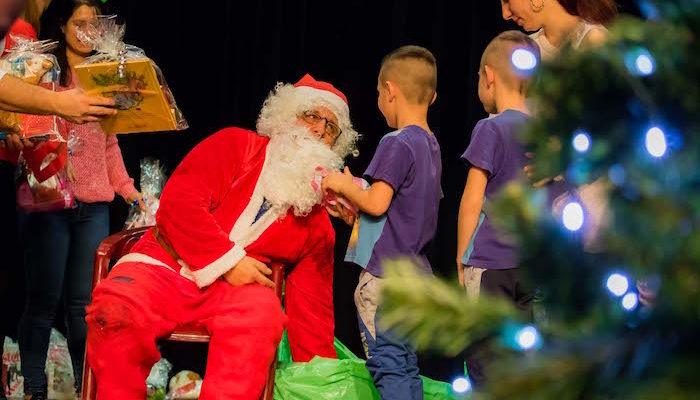 Jótékonysági akciónk Mikulás Ünnepség keretében