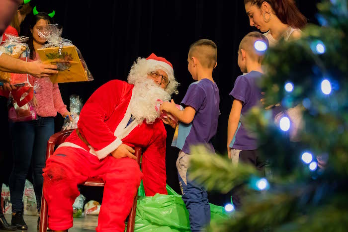Jótékonysági akciónk Mikulás Ünnepség keretében