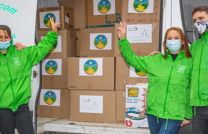 A magára hagyott Csenyéte települést támogattuk