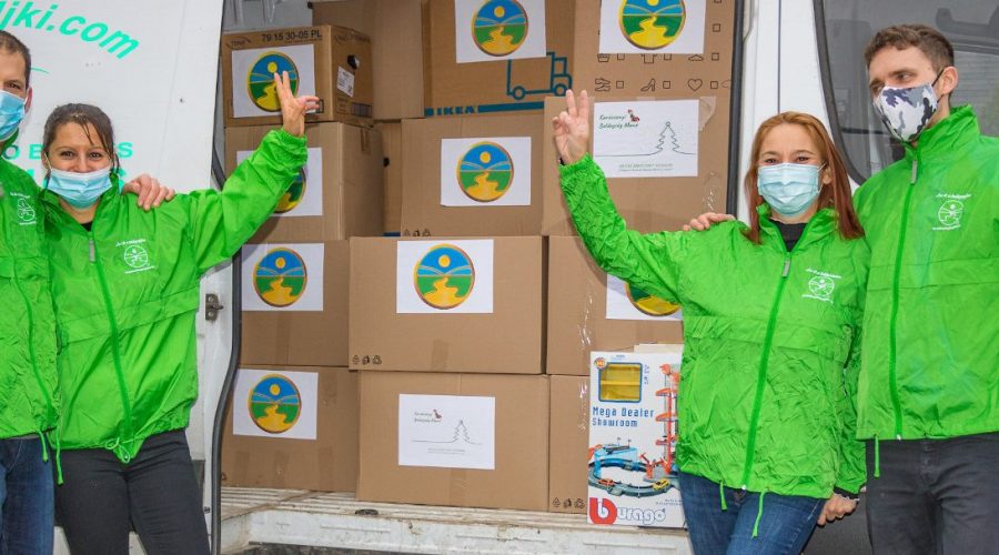 A magára hagyott Csenyéte települést támogattuk