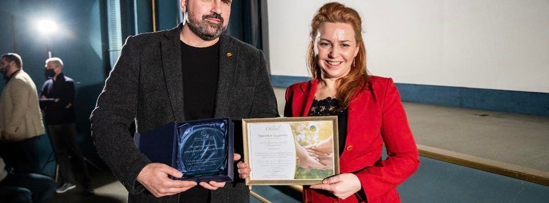 Kiemelt példamutatás a társadalmi felelősségvállalásért díjat adtunk át Debrecenben