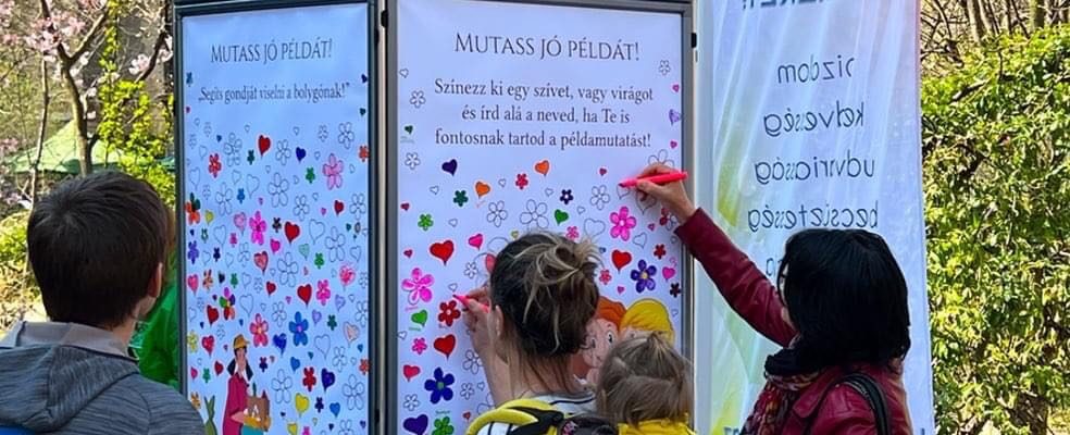 Az Öko Zsibongó vendégei voltunk a Füvészkertben