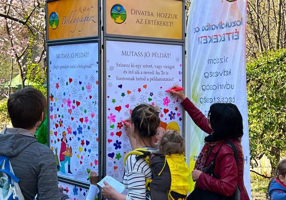 Az Öko Zsibongó vendégei voltunk a Füvészkertben