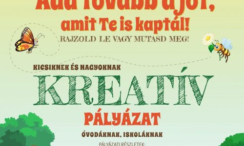 Add tovább a jót, amit te is kaptál!