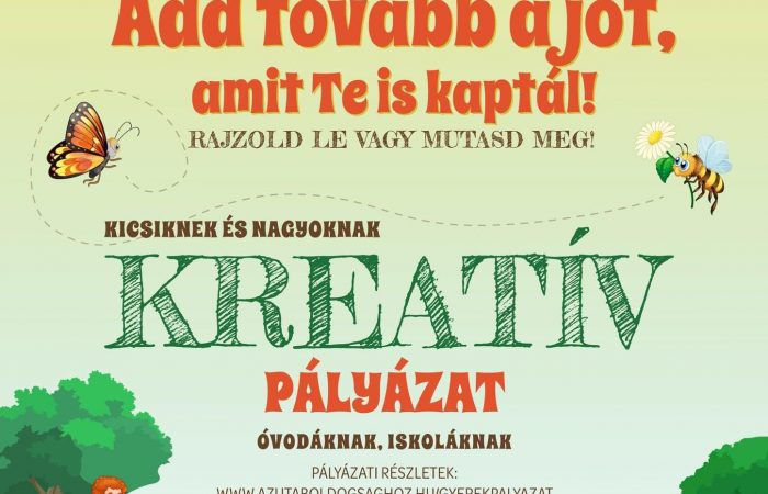 Add tovább a jót, amit te is kaptál!